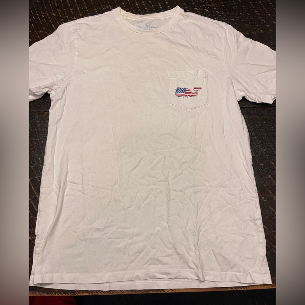Vineyard Vines American Flag T-shirt